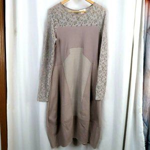 Sundance Catalog Womens New Knit Soft Dress Sweater Dress Sz L Large